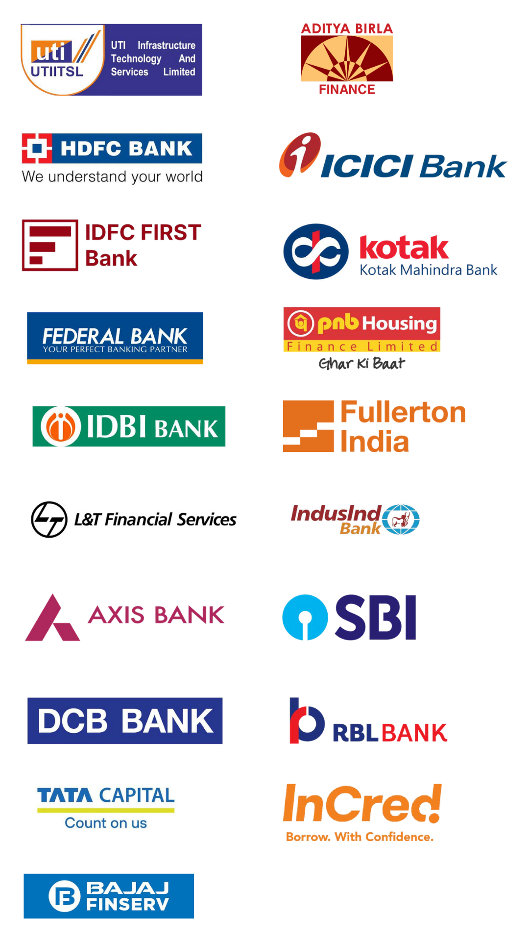 Our Financial Partners